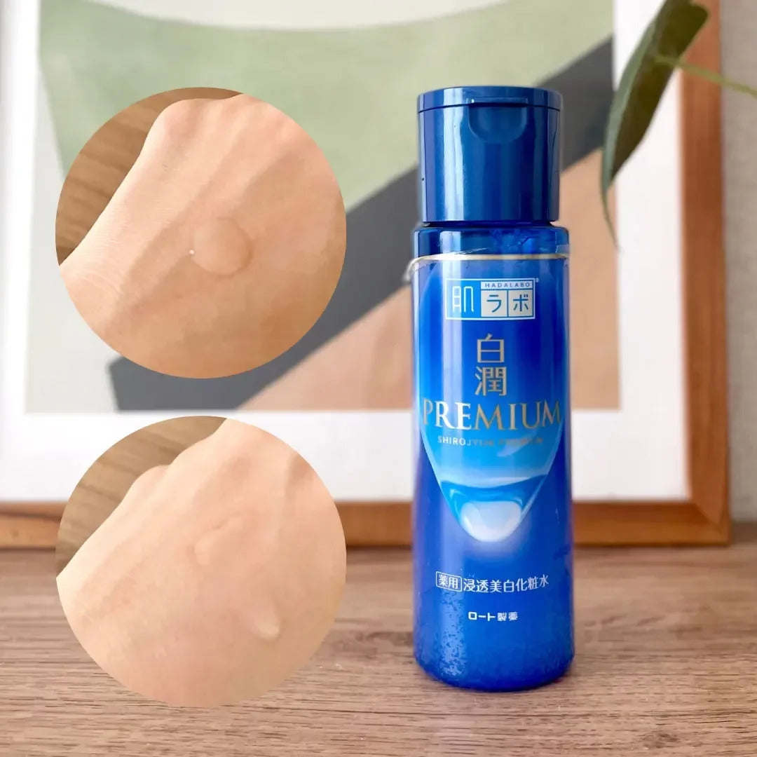 HADA LABO Shirojyun Premium Brightening Lotion 170ml - Tonico giapponese discromie