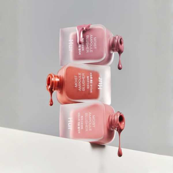 HOUSE OF HUR Moist Ampoule Blusher 02 Deep Plum 20ml - Blush liquido coreano