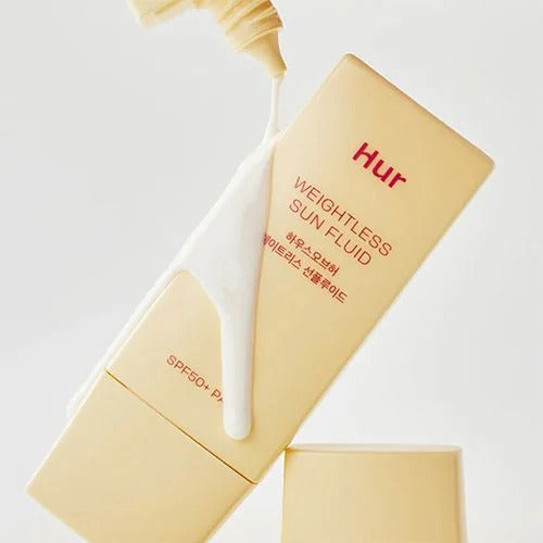 HOUSE OF HUR Weightless Sun Fluid 50ml - Crema solare coreana matt