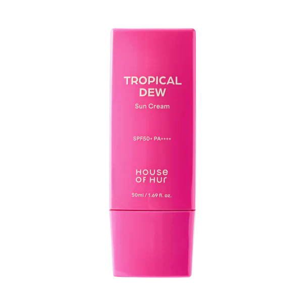 HOUSE OF HUR Tropical Dew Sun Cream 50ml - crema solare coreana glow
