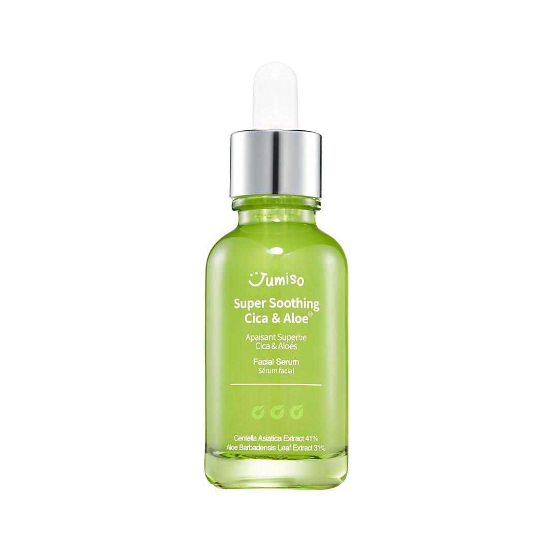 JUMISO Super Soothing Cica & Aloe Facial Serum 30ml - Siero viso Centella e Aloe