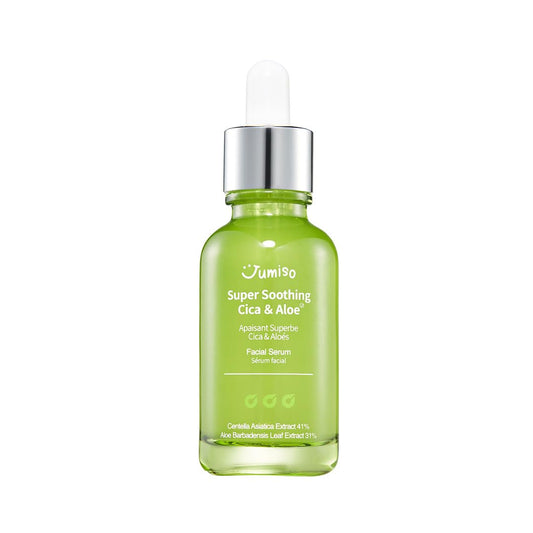 JUMISO Super Soothing Cica & Aloe Facial Serum 30ml - Siero viso Centella e Aloe