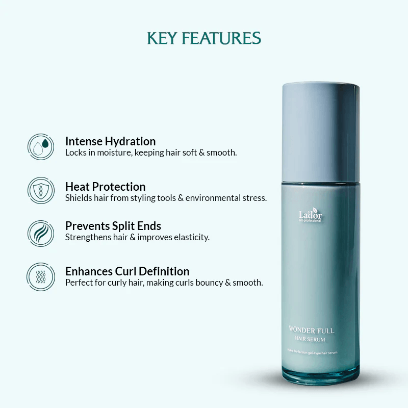 LADOR Wonder Full Hair Serum 100ml - Siero capelli leave-in idratante