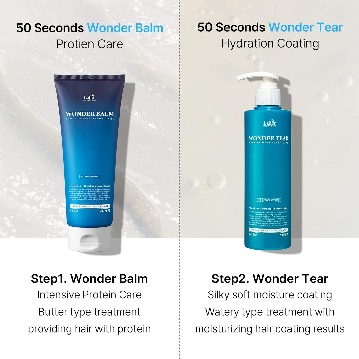 LADOR Wonder Tear 250ml - Trattamento balsamo-maschera capelli