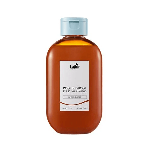 LADOR Root Re-Boot Purifying Shampoo Ginger & Apple 300ml - Shampoo coreano per capelli grassi