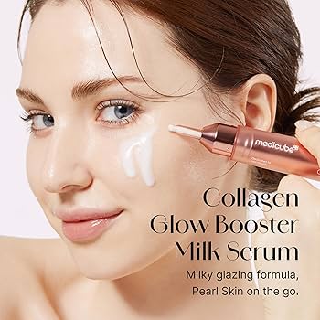 MEDICUBE Collagen Glow Booster Serum, 15ml - Siero viso booster al collagene
