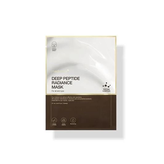MEDICUBE Deep Peptide Radiance Mask 27ml - Maschera illuminante ai peptidi