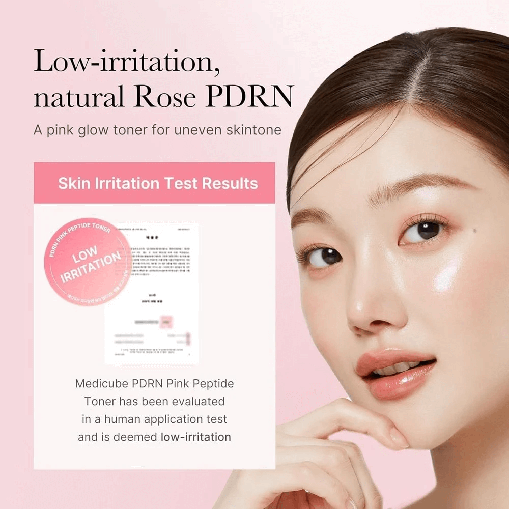 MEDICUBE PDRN Pink Cica Soothing Toner 250ml - Tonico viso con PDRN e centella
