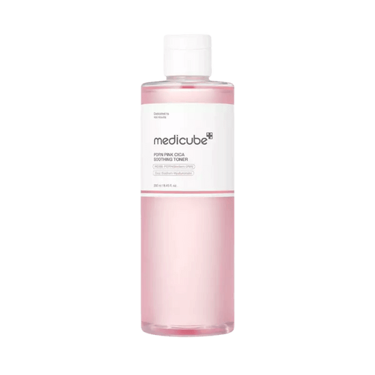 MEDICUBE PDRN Pink Cica Soothing Toner 250ml - Tonico viso con PDRN e centella