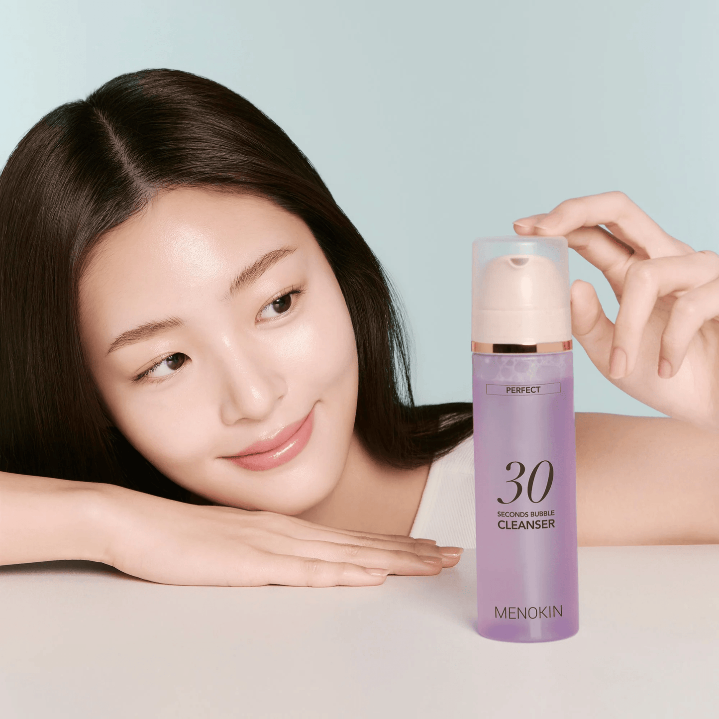 MENOKIN 30 Seconds Bubble Cleanser Perfect Revitalizing Facial Cleansing Foam 150ml