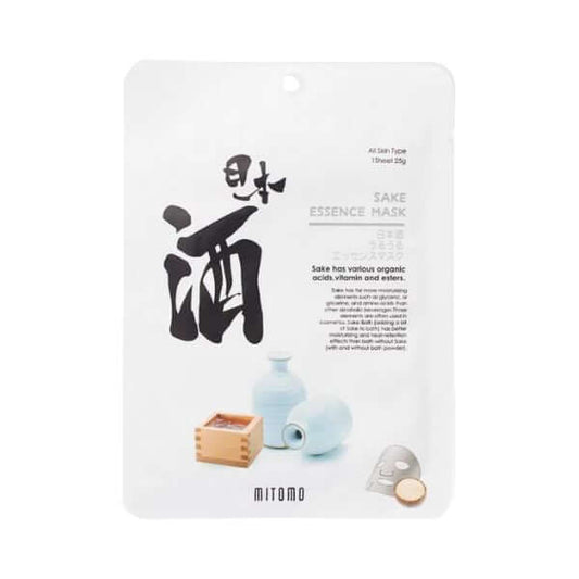 MITOMO Sake essence mask 26g - Maschera viso giapponese al sakè