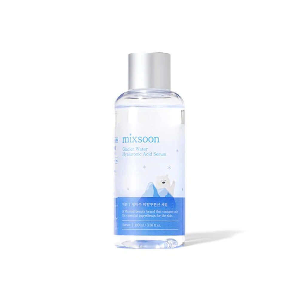 MIXSOON Glacier Water Hyaluronic Acid Serum 100ml - Siero idratante con acido ialuronico