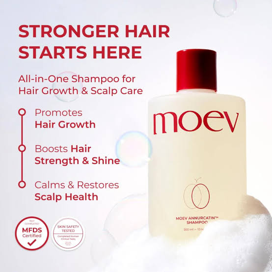 shampoo e descrizione a lato 
