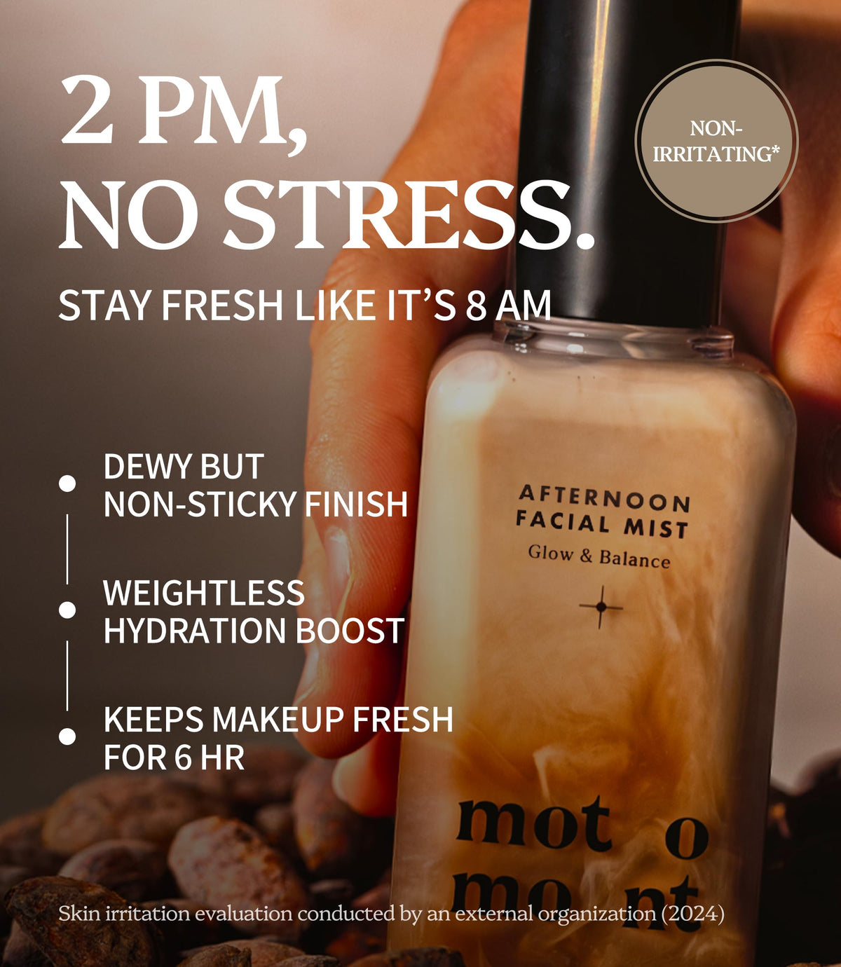 MOTOMONT Afternoon Facial Mist 100ml - Mist viso coreana bifasica