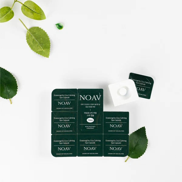 NOAV Eoseongcho Cica Calming Spa Capsule 31mgx7EA - Capsula viso coreana lenitiva