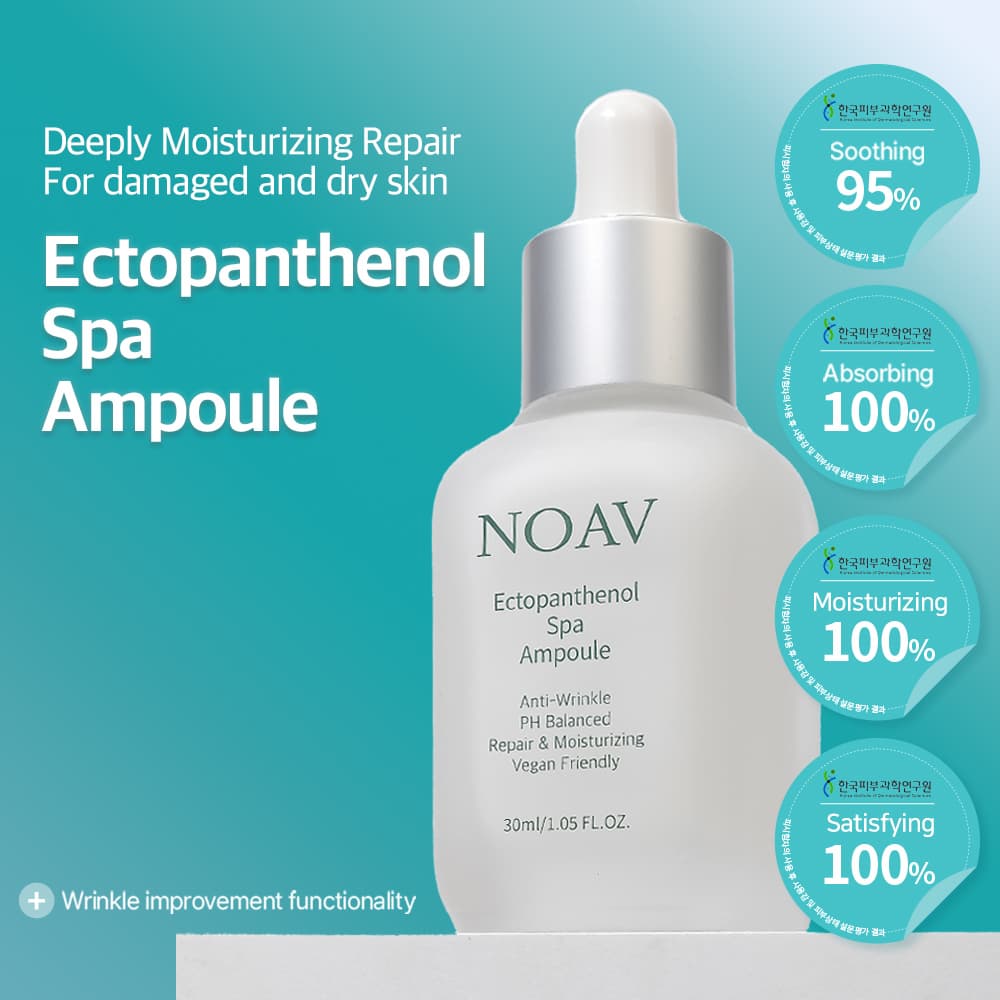NOAV Ectopanthenol Spa Ampoule 30ml - Ampolla siero coreano lenitivo