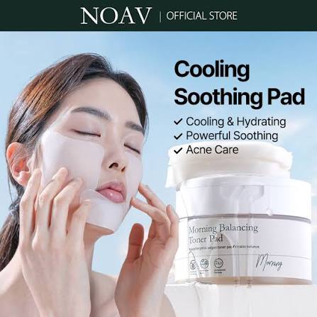 NOAV Morning Balancing Toner Pad 200ml / 100 pads