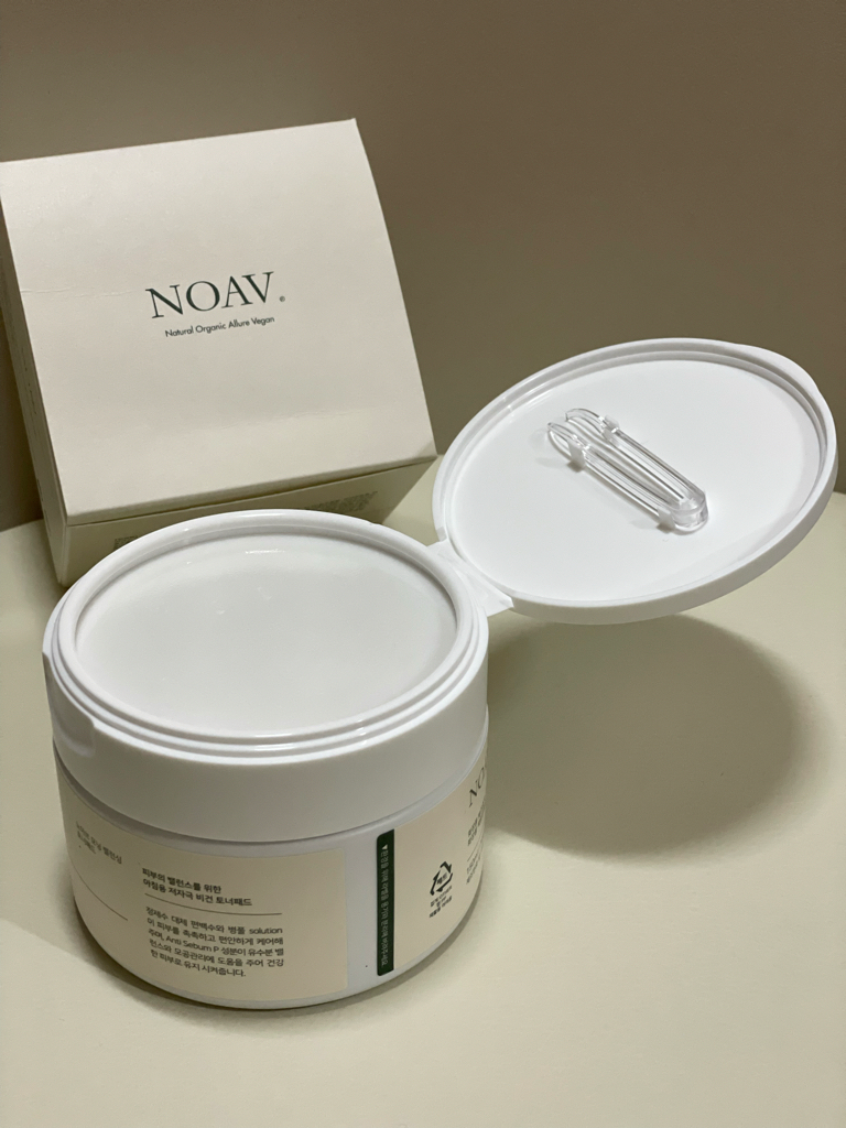 NOAV Morning Balancing Toner Pad 200ml / 100 pads