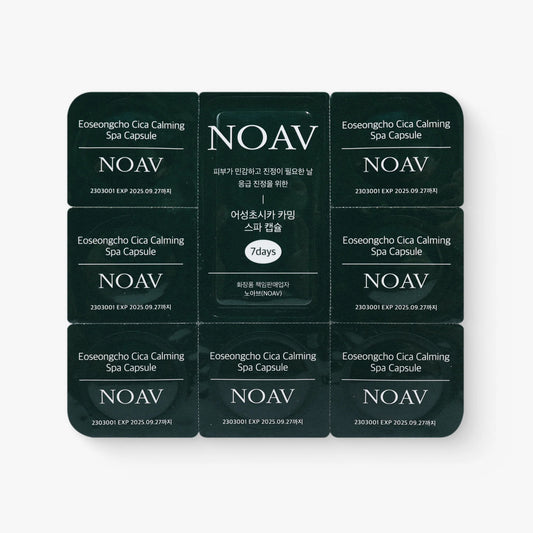 NOAV Eoseongcho Cica Calming Spa Capsule 31mgx7EA - Capsula viso coreana lenitiva