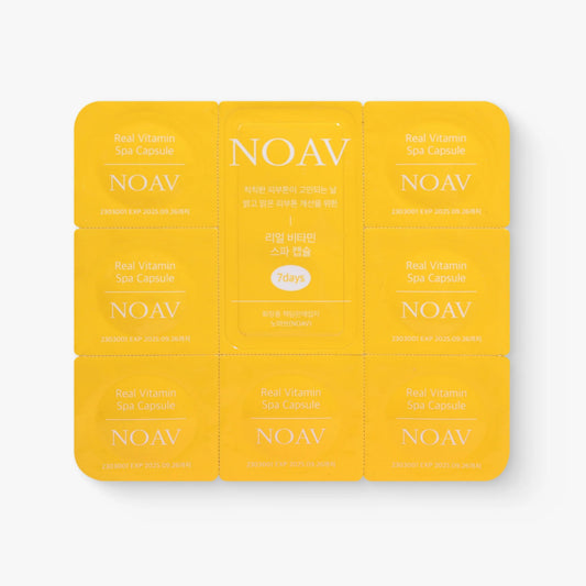 NOAV Real Vitamin Spa Capsule 31mgx7EA - Capsule viso coreane illuminanti