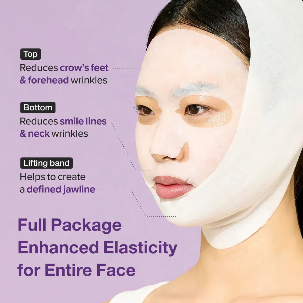NUMBUZIN No.9 NAD Bio Lifting-sil Full Face Mask 20ml+28ml - Maschera viso coreana antietà