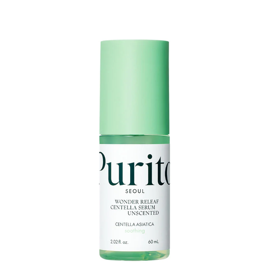 PURITO Wonder Releaf Centella Serum Unscented 60ml - Siero viso alla centella senza profumo