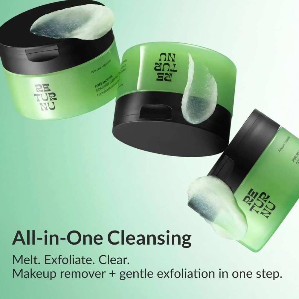 RETURNU Poreshooter Gommage Cleansing Balm 95ml - Balm struccante gommage