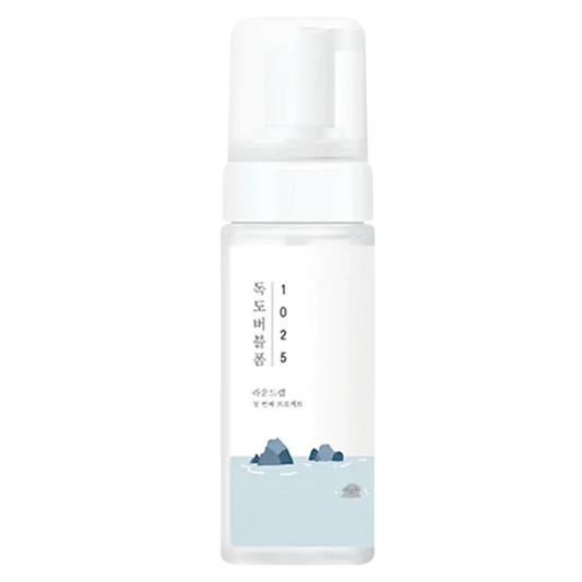 ROUND LAB 1025 Dokdo Bubble Foam 150ml - Foam detergente viso per pelli sensibili