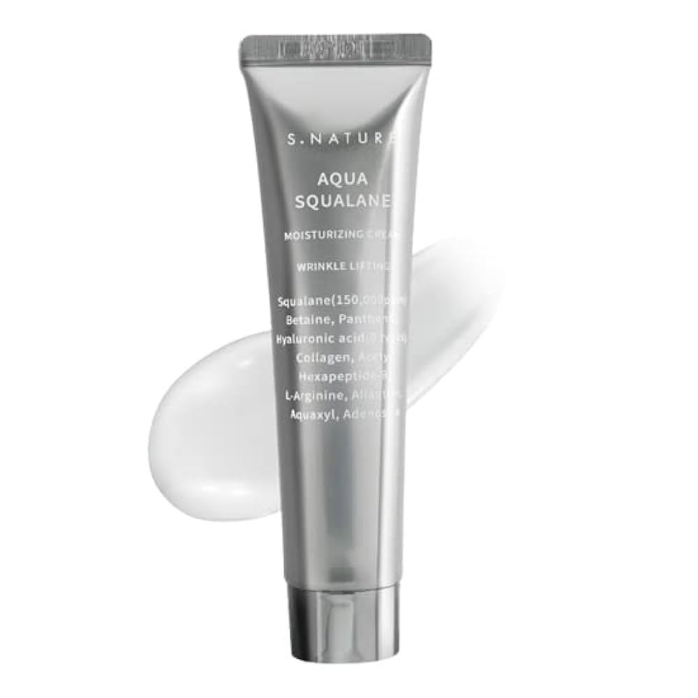S.NATURE Aqua Squalane Moisturizing Cream 60ml - Crema viso idratante con Squalano