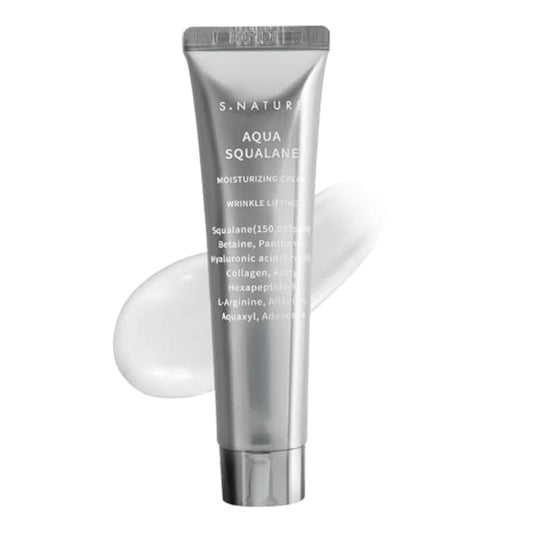 S.NATURE Aqua Squalane Moisturizing Cream 60ml - Crema viso idratante con Squalano