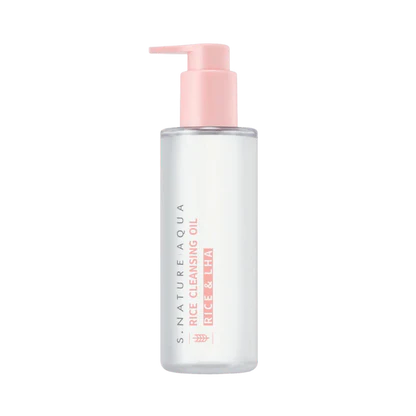 S.NATURE Aqua Rice Cleansing Oil 200ml - Olio detergente struccante viso a base di riso