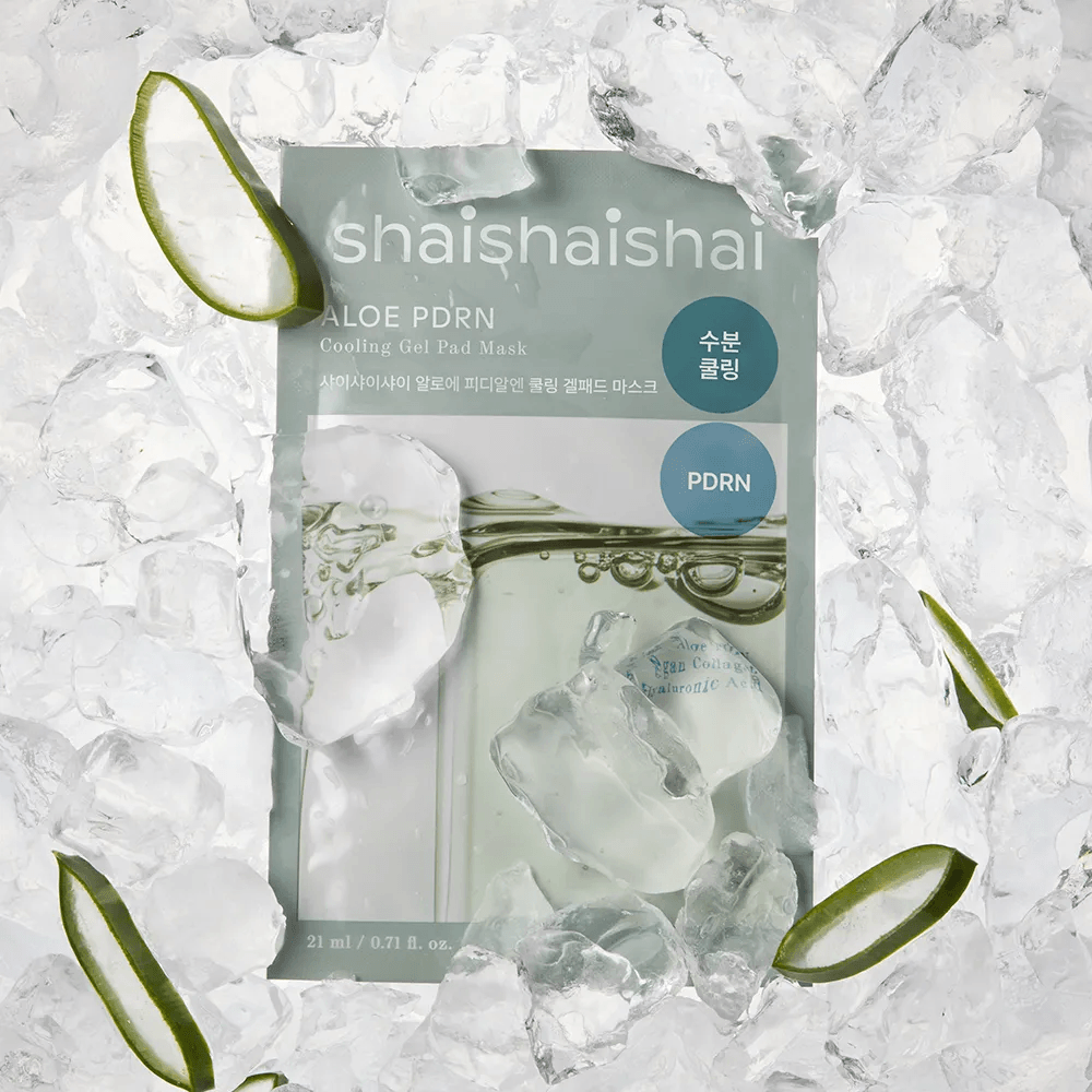 SHAISHAISHAI Aloe PDRN Cooling Gel Pad Mask 21ml - Maschera con Aloe PDRN
