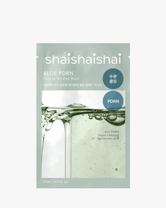 SHAISHAISHAI Aloe PDRN Cooling Gel Pad Mask 21ml - Maschera con Aloe PDRN