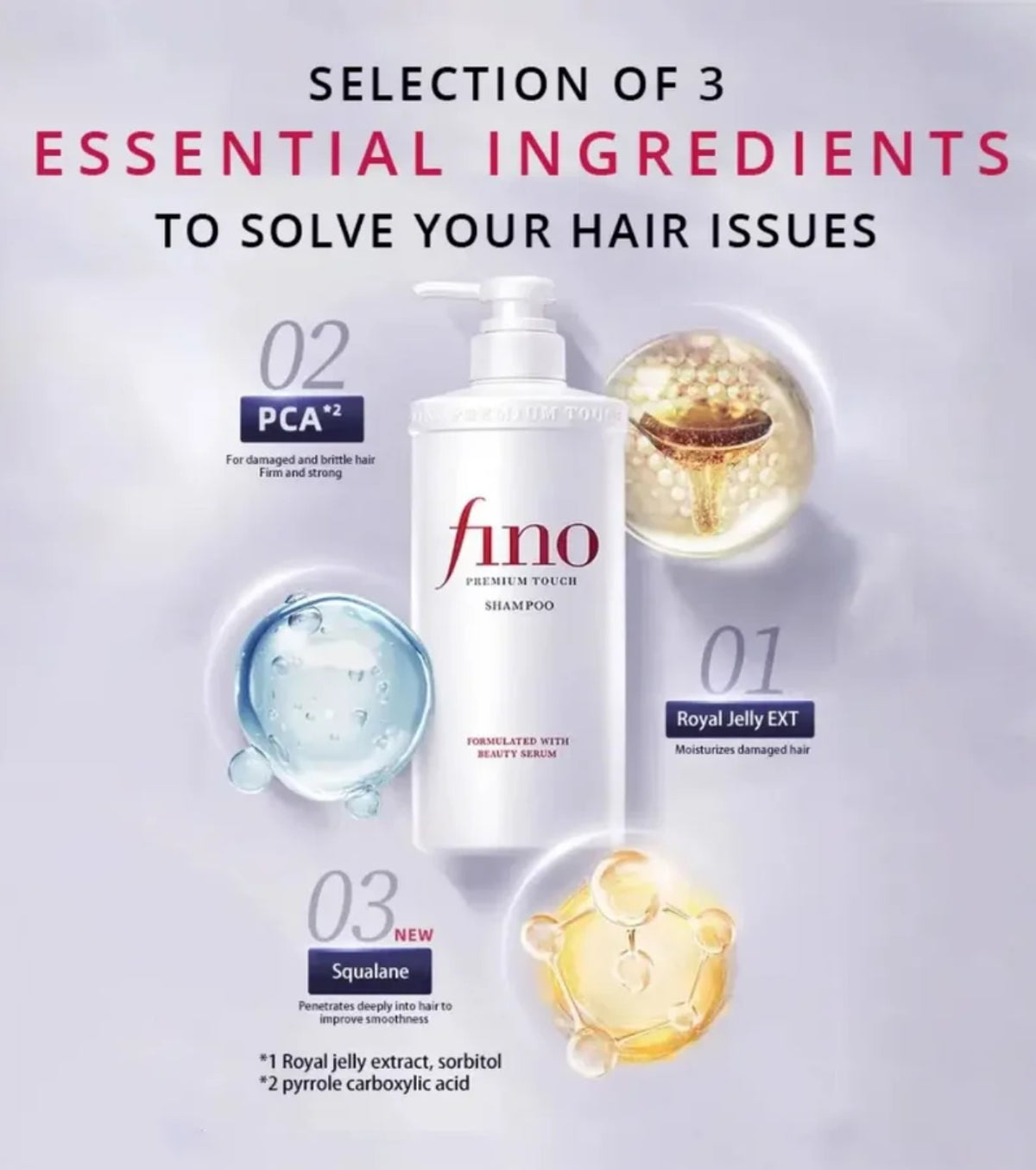 SHISEIDO Fino Premium Touch Shampoo 550ml - Shampoo idratante