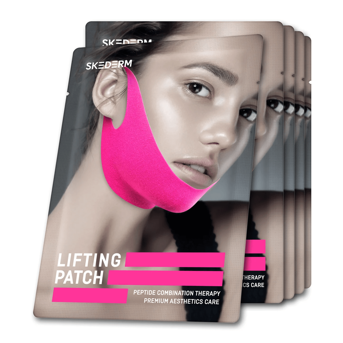 SKEDERM Lifting Patch Peptide 10g 1pz- Patch liftante a V per mento con peptidi