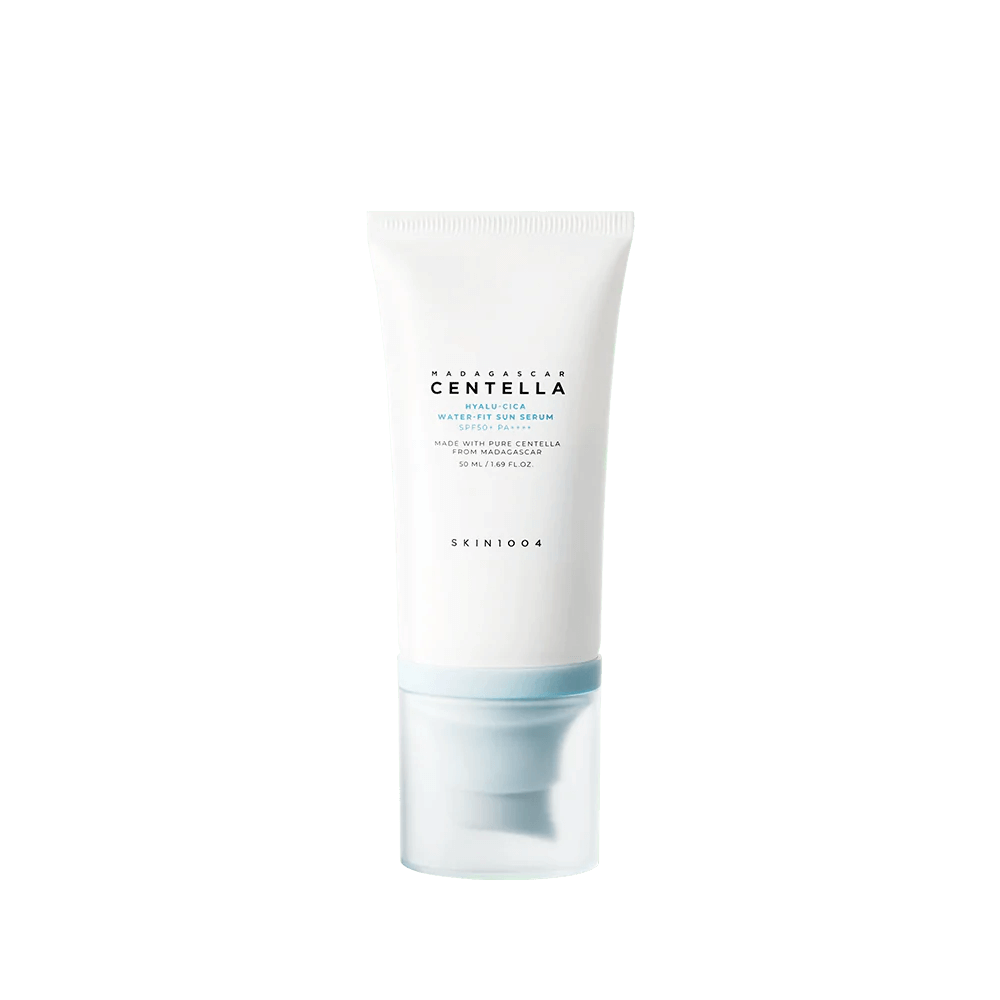 SKIN1004 Madagascar Hyalu-Cica Water-Fit Sun Serum 50ml - Protezione solare ampio spettro texture leggera