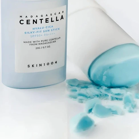 SKIN1004 Madagascar Centella Hyalu-Cica Silky-Fit Sun Stick 20g - sun stick coreano