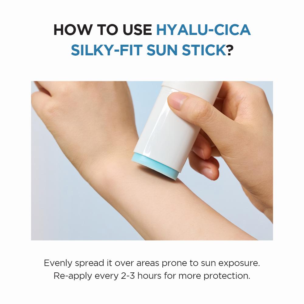 SKIN1004 Madagascar Centella Hyalu-Cica Silky-Fit Sun Stick 20g - sun stick coreano