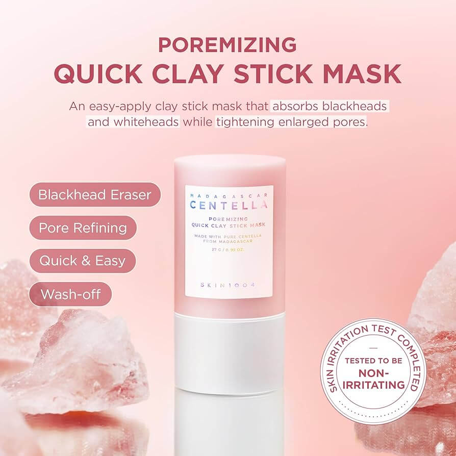 SKIN1004 Madagascar Centella Poremizing Quick Clay Stick Mask 27g - Maschera viso in stick