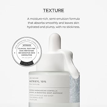 SKIN1004 Madagascar Centella Matrixyl 10 Boosting Shot Ampoule 30ml - Siero anti-età coreano