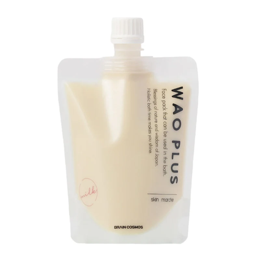 SKIN MARCHE WAO PLUS Milk Mask 180gr - Maschera viso idratante a base di latte