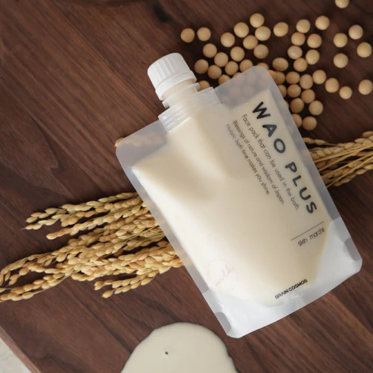 SKIN MARCHE WAO PLUS Milk Mask 180gr - Maschera viso idratante a base di latte