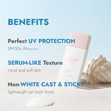 SLOWPURE Aqua Fluid Sun Serum 50ml - Protezione solare viso fluida