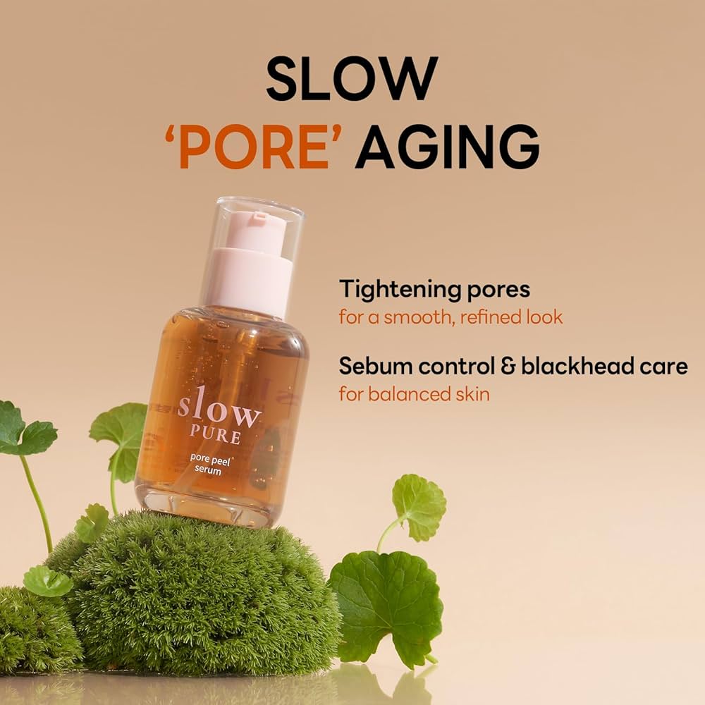 SLOWPURE Pore Peel Serum 50ml - Siero viso esfoliante