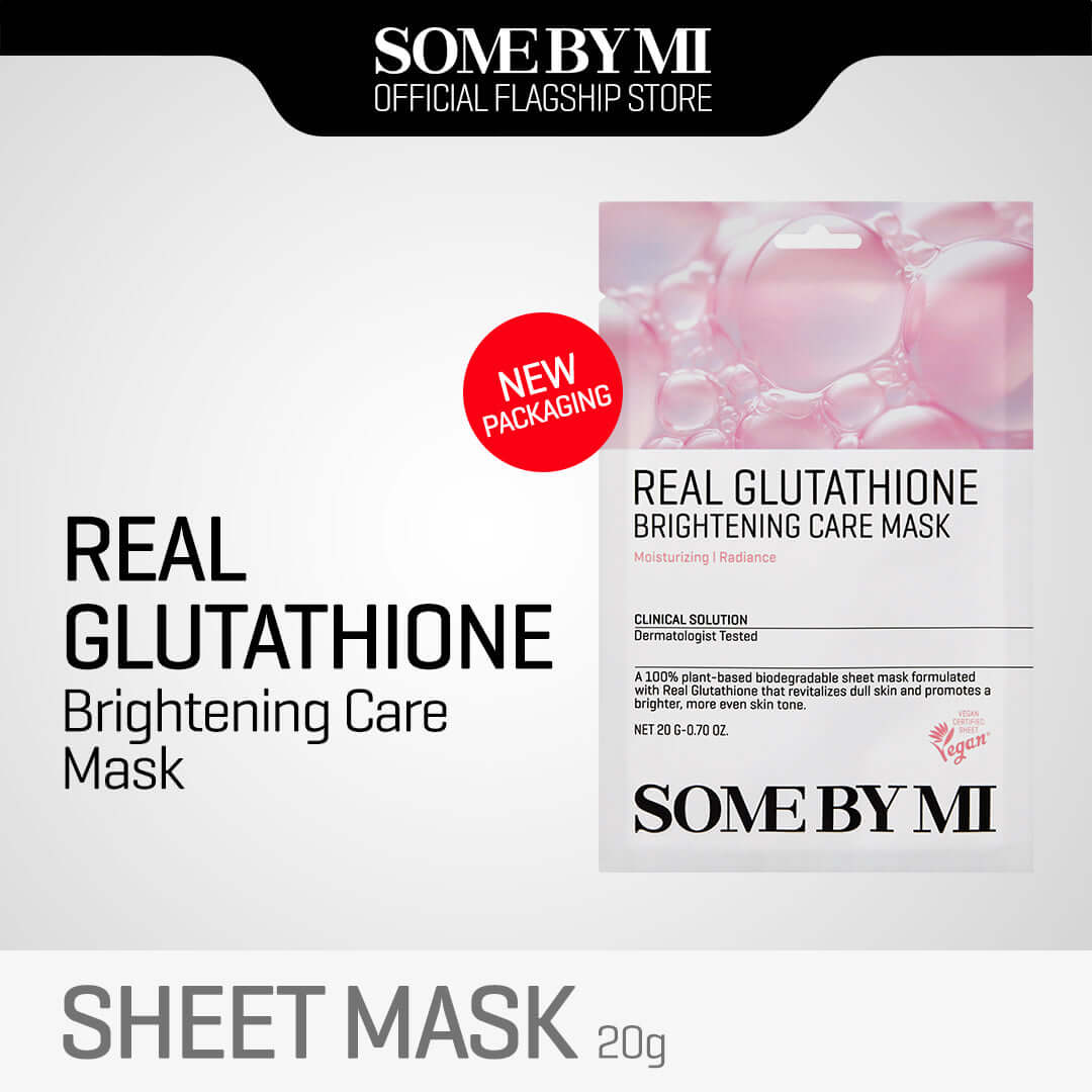SOME  BY MI Real Glutathione Brightening Care Mask 20g - Maschera viso illuminante al Glutatione