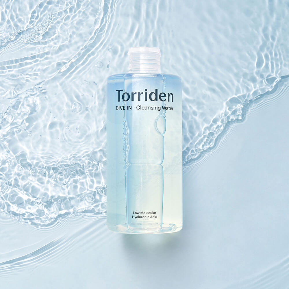 TORRIDEN DIVE-IN Low Molecular Hyaluronic Acid Cleansing Water 400ml - Acqua micellare con acido ialuronico