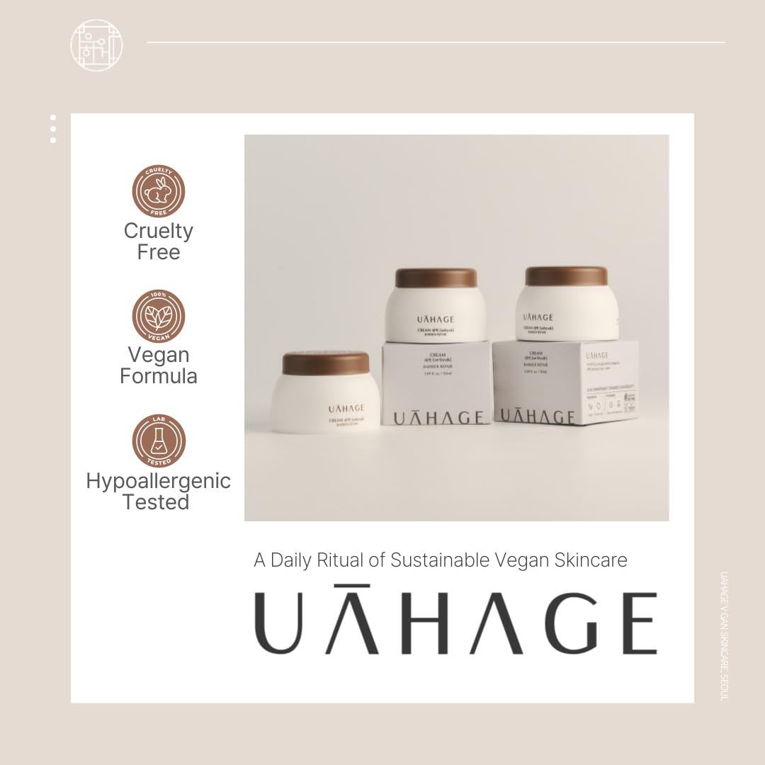 UAHAGE Sebyuk Cream 50ml - Crema viso lenitiva e protettiva