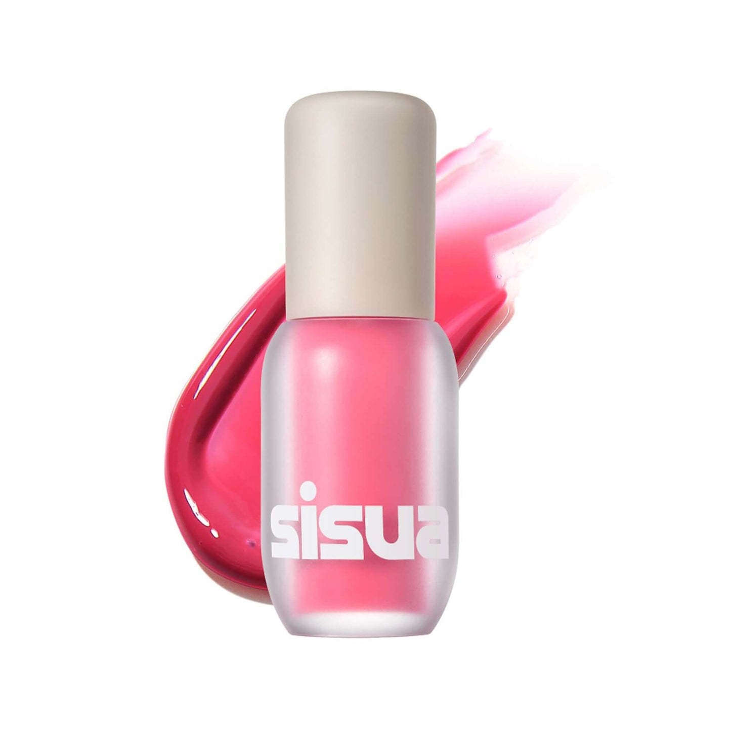 UNLEASHIA Sisua Popcorn Syrup Lip Plumper 3,8g No.1 Strawberry Cream - Lip gloss volumizzante color rosa fragola