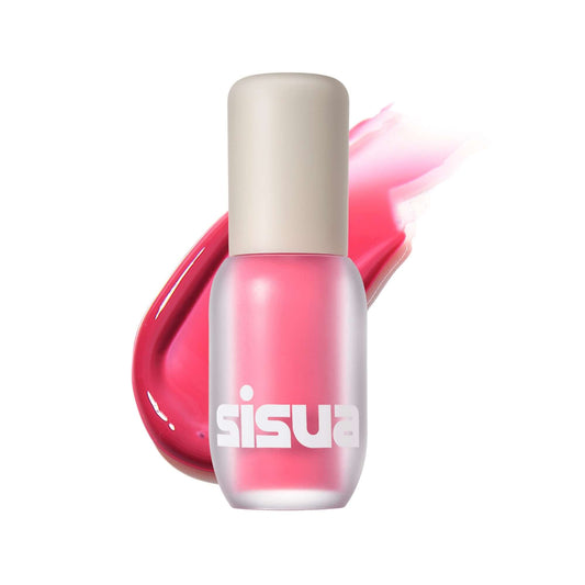UNLEASHIA Sisua Popcorn Syrup Lip Plumper 3,8g No.1 Strawberry Cream - Lip gloss volumizzante color rosa fragola