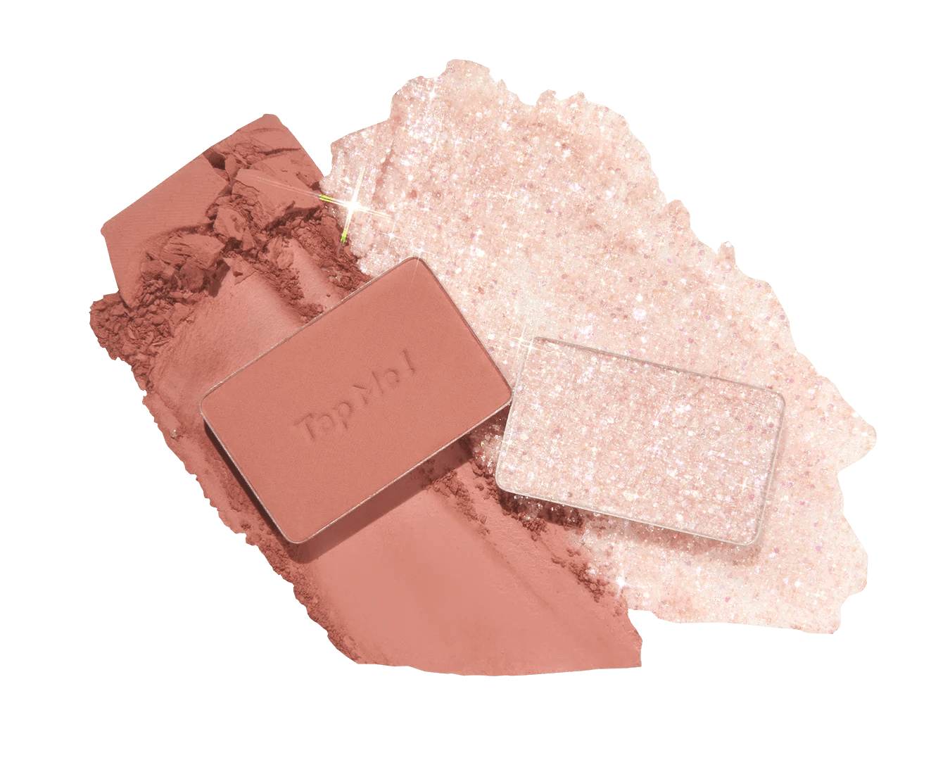 UNLEASHIA Tap Me Palette Duo N°1 Pitapat 8,4g - Palette coreana con due ombretti compatti